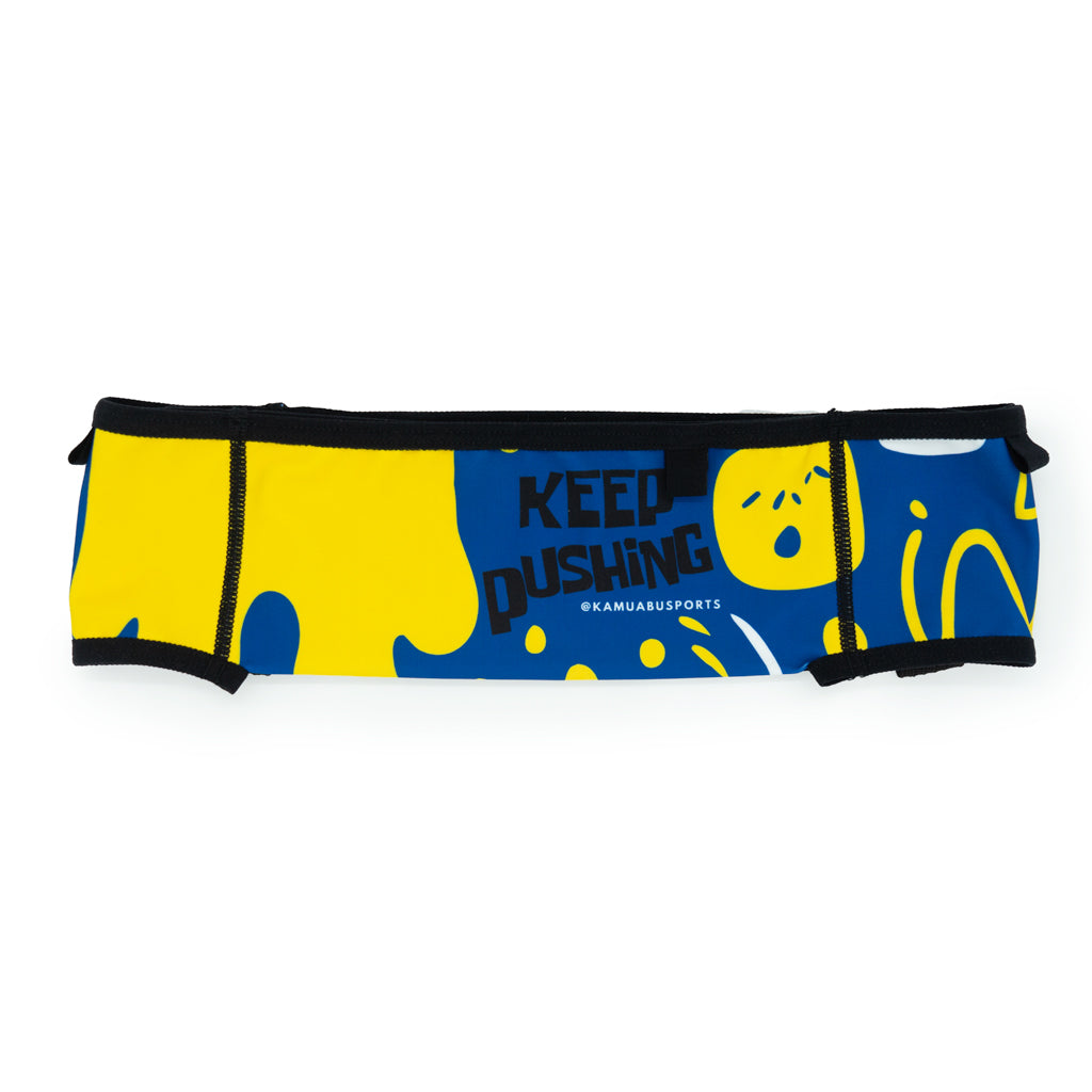 CINTURÓN RUNNING KEEP PUSHING - BELT TRAIL - Ultraligero y Reversible