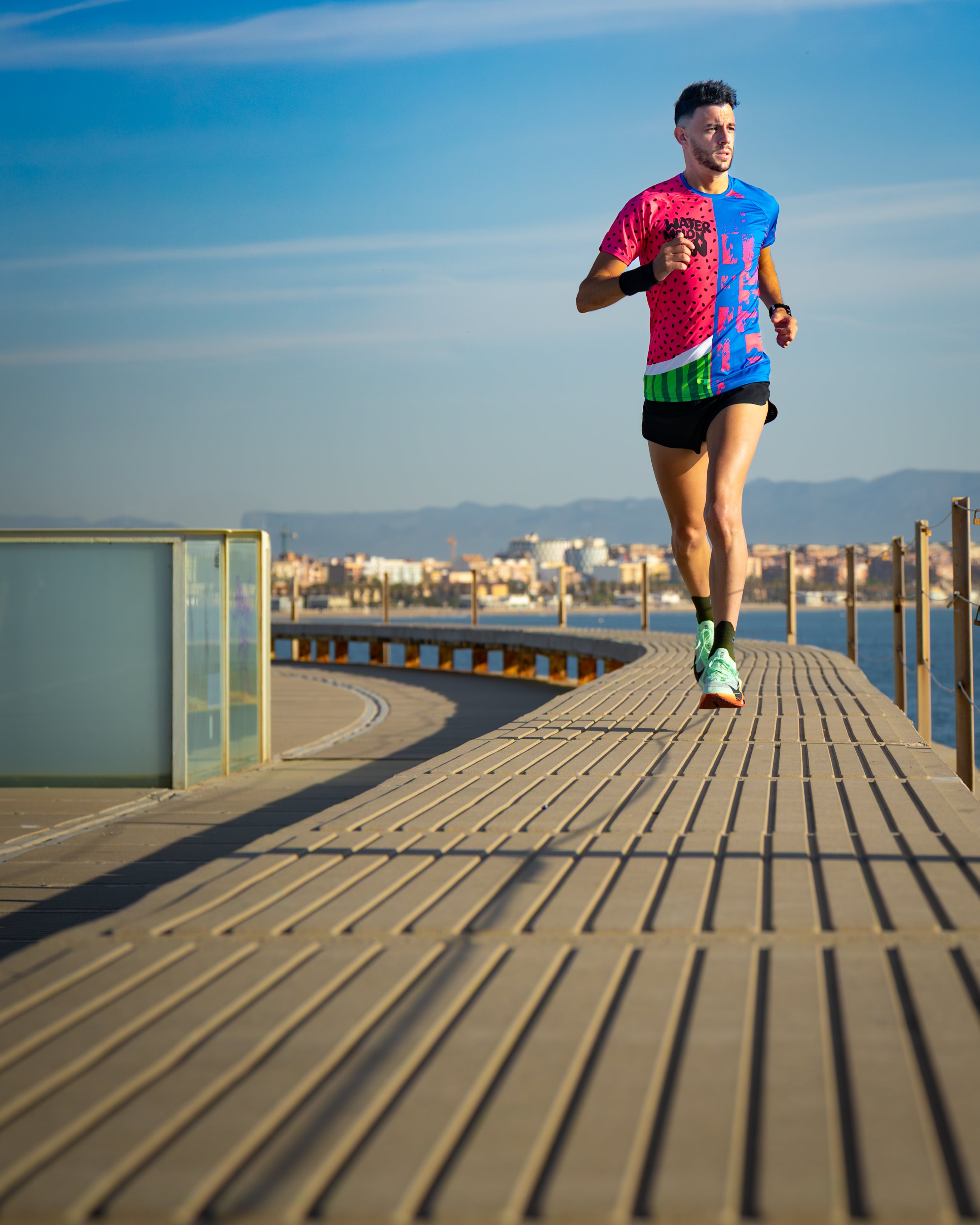 Calcetines Tobilleros 15cm de Running - color OLIVA