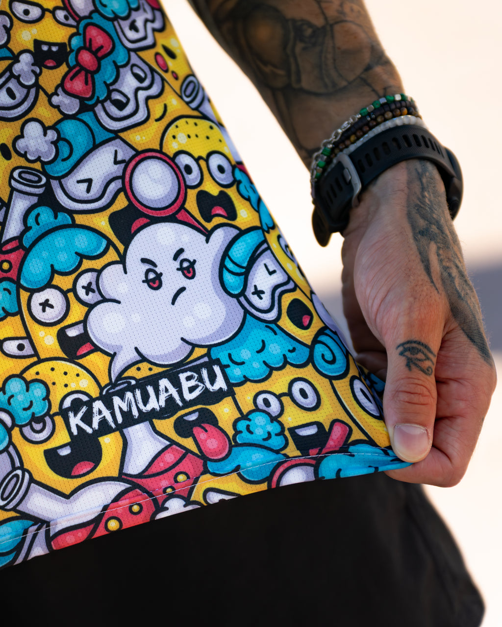 Camiseta EMOJI de running ADULTO