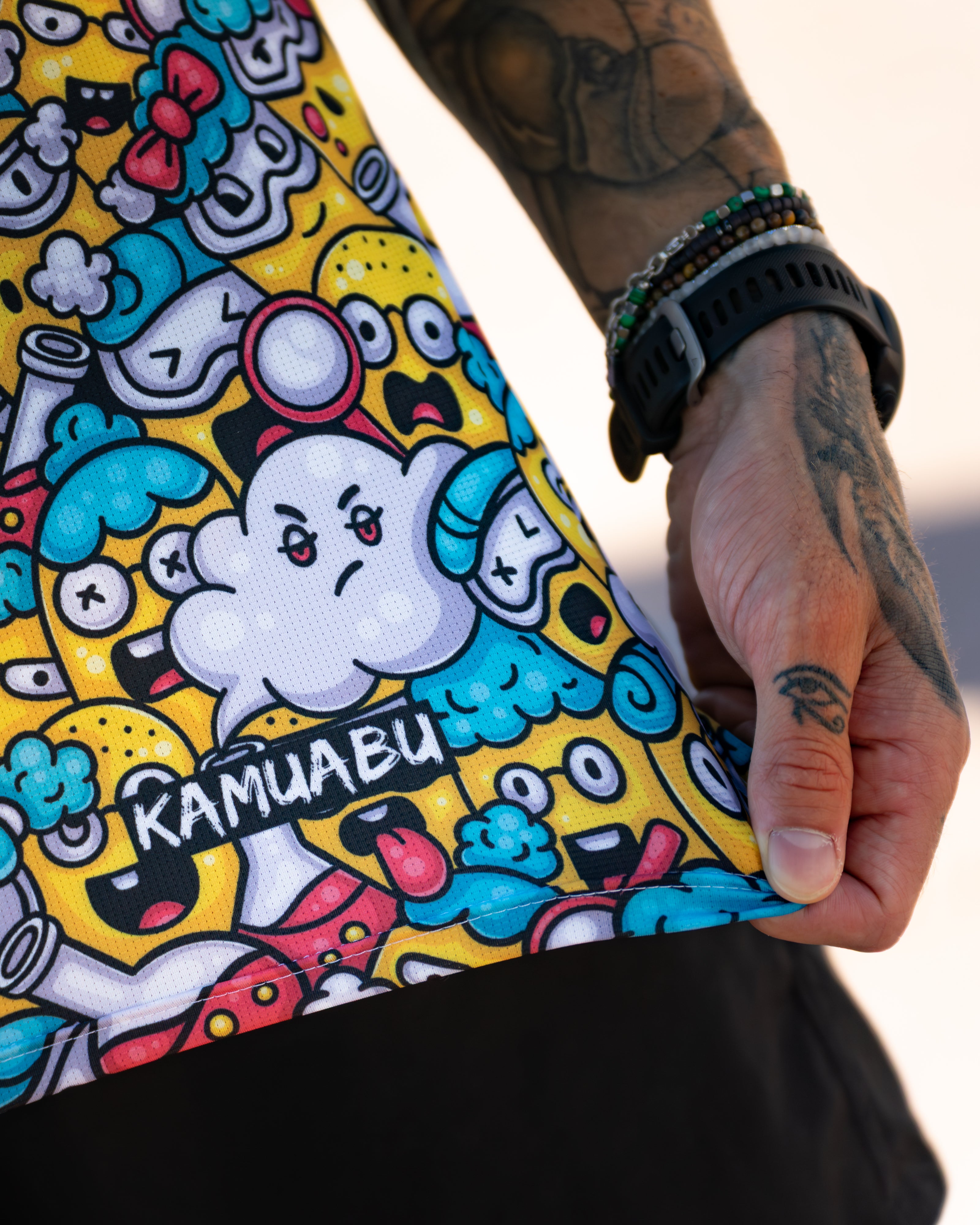 Camiseta EMOJI de running ADULTO