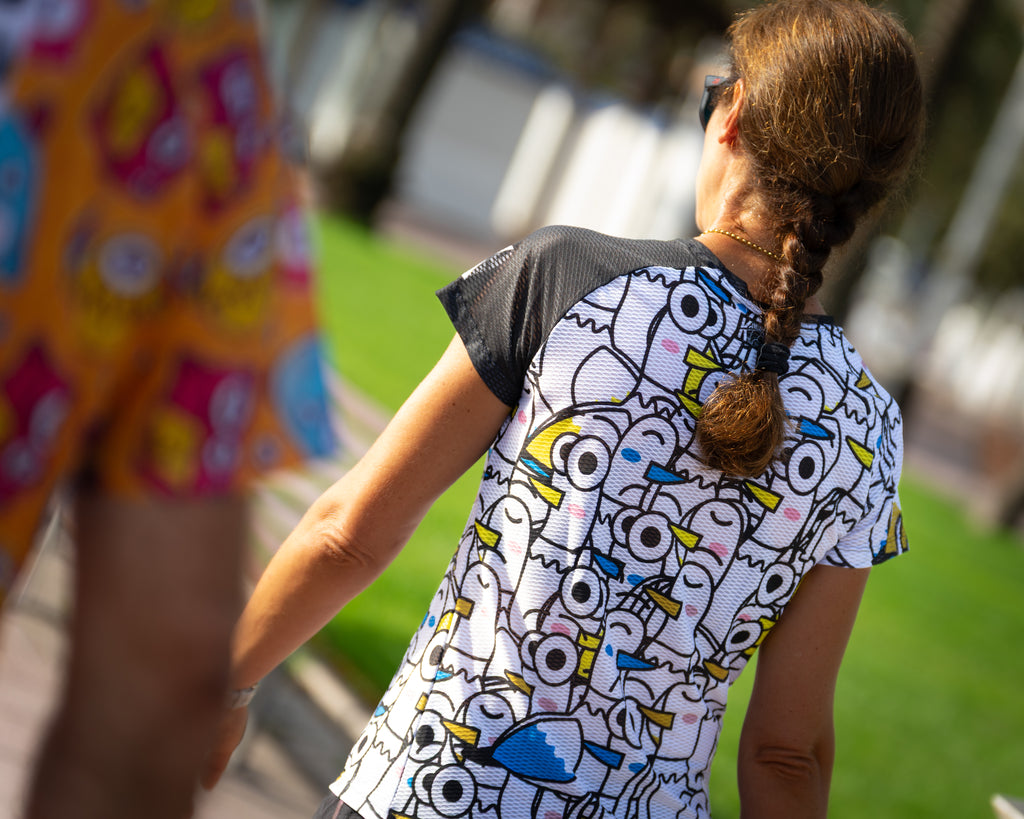 Camiseta GAVIOTA IDIOTA de running ADULTO