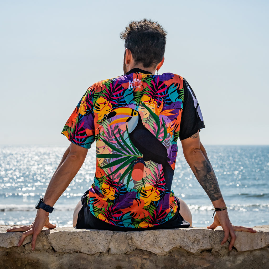 CAMISETA elite fit RUNNING #EXOTICRUN - 90gr