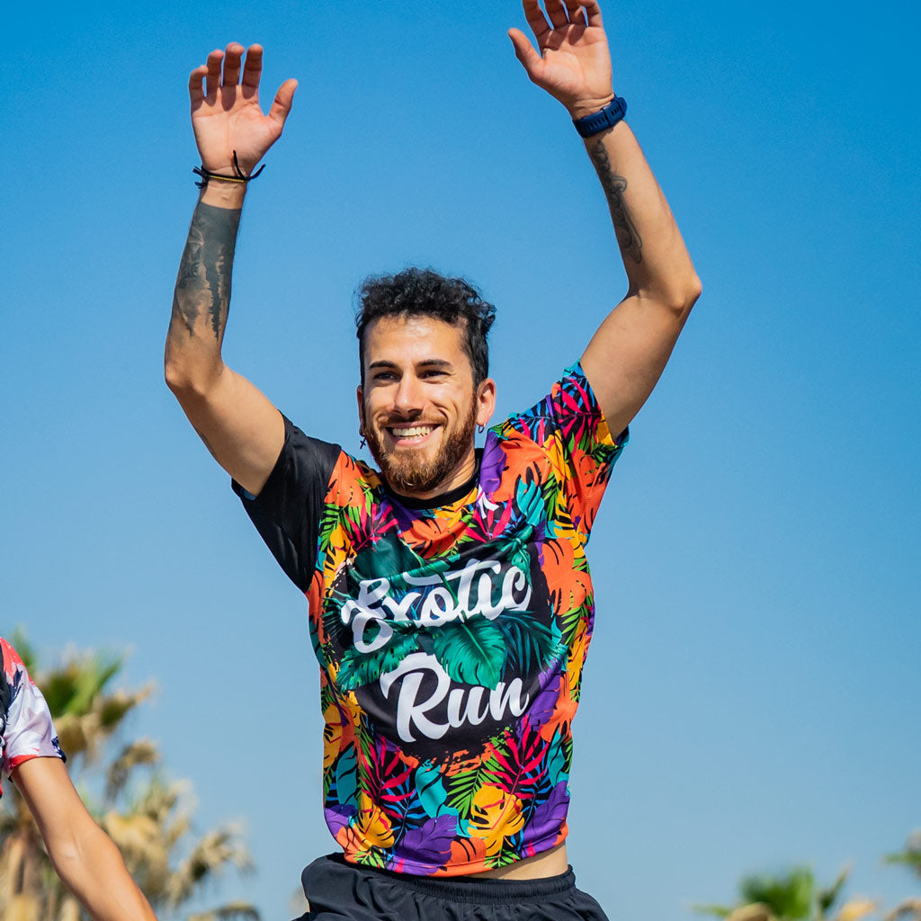 CAMISETA elite fit RUNNING #EXOTICRUN - 90gr