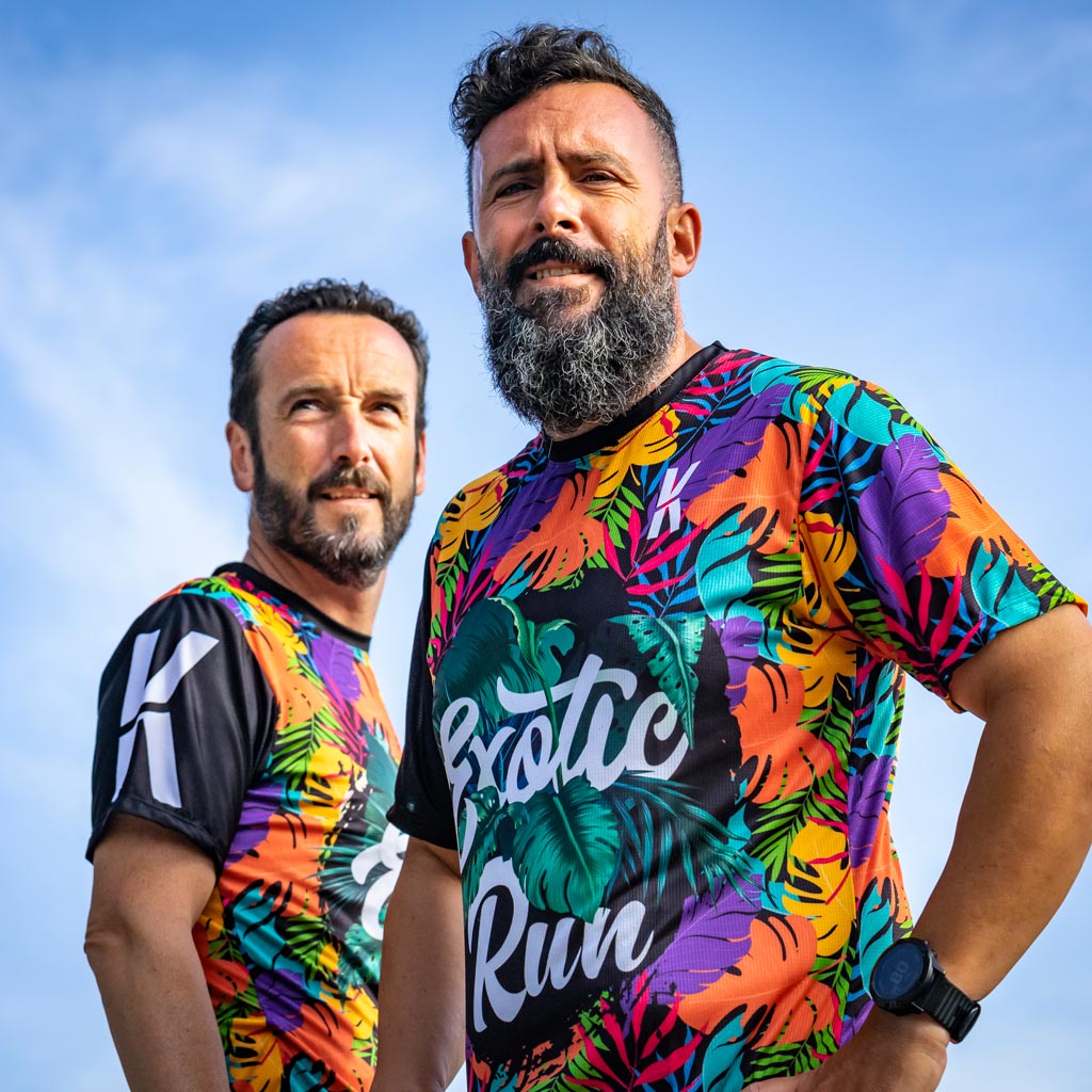 CAMISETA elite fit RUNNING #EXOTICRUN - 90gr