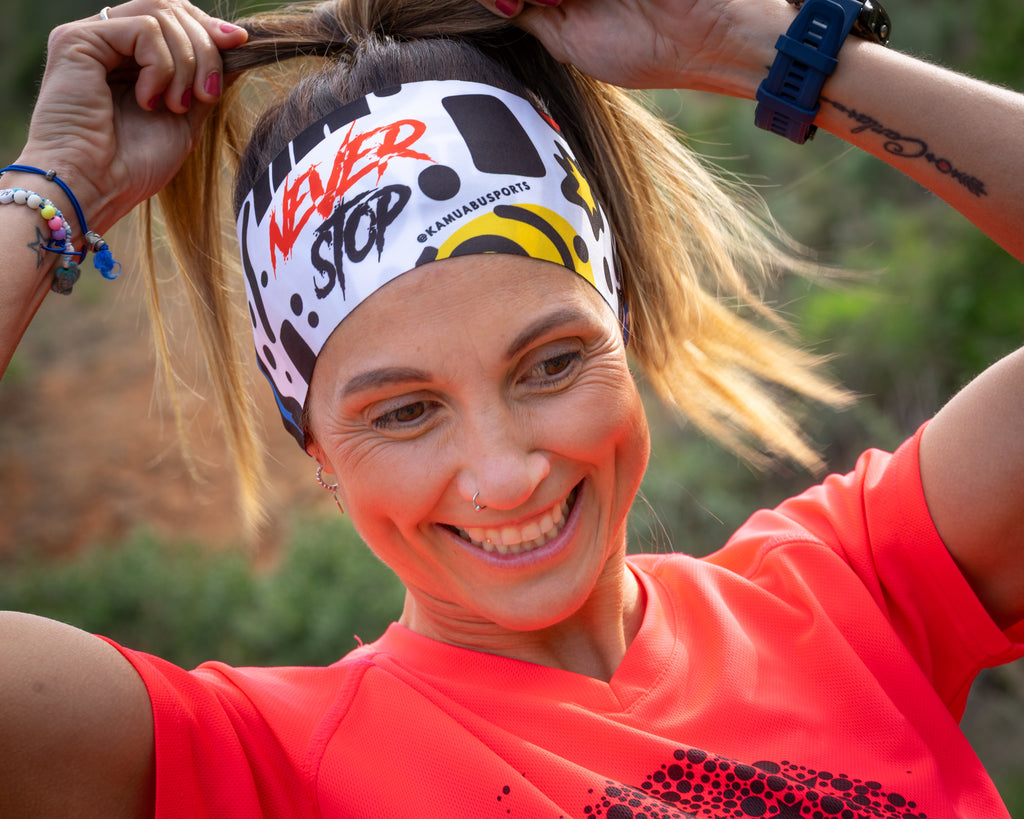 HEAD BAND RUNNING Elite NEVER STOP - Sin Costuras