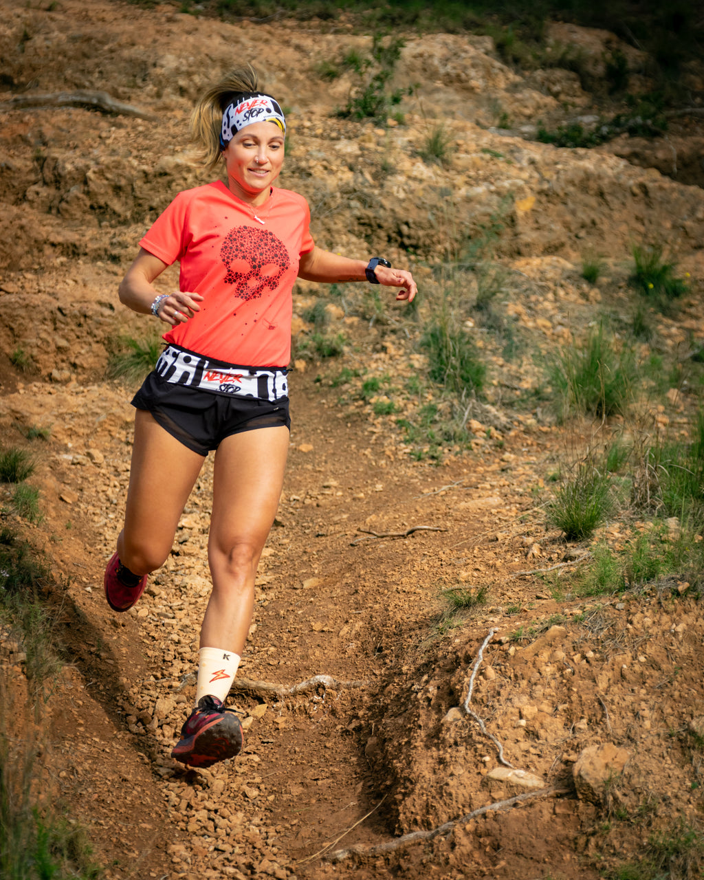 HEAD BAND RUNNING Elite NEVER STOP - Sin Costuras