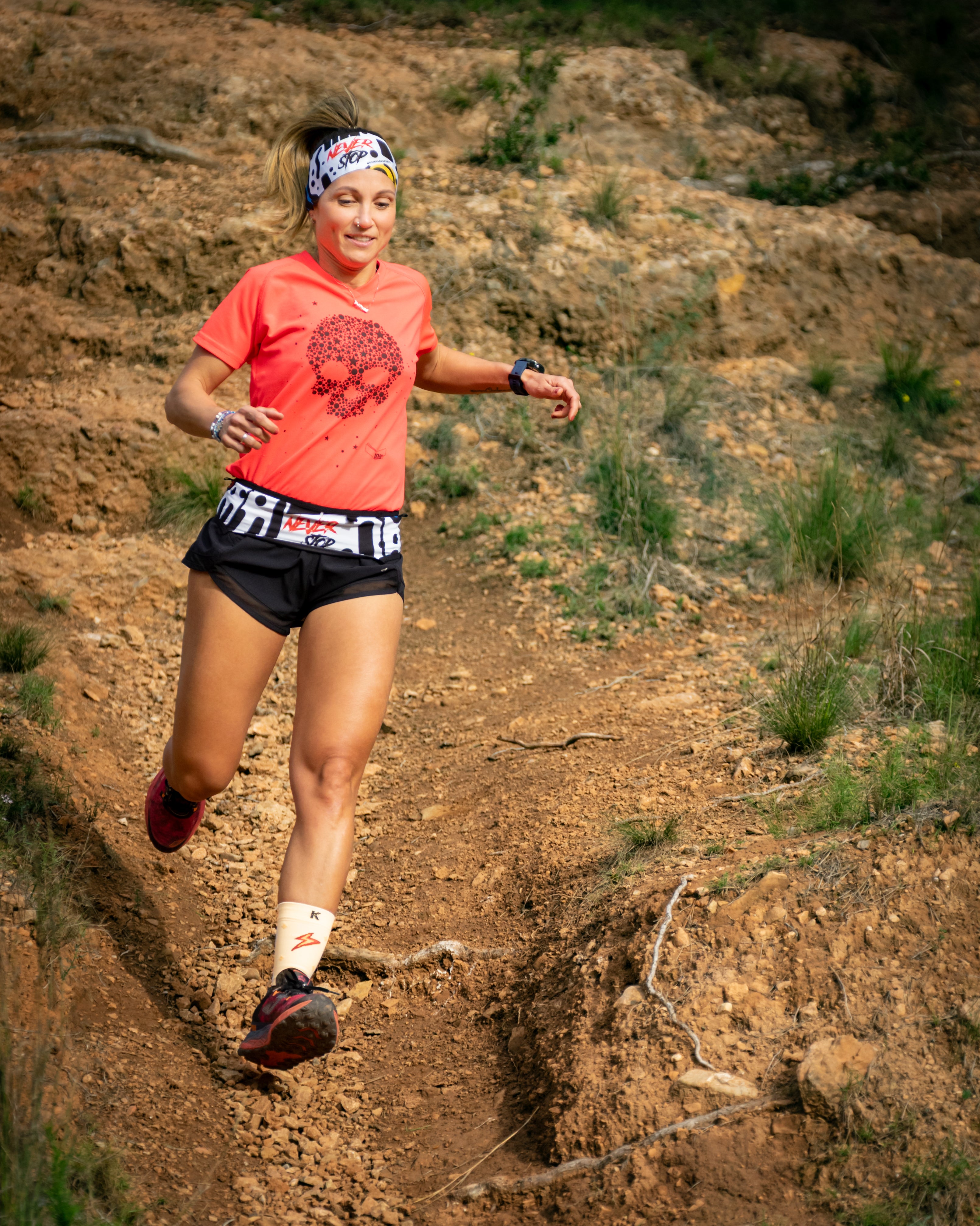 HEAD BAND RUNNING Elite NEVER STOP - Sin Costuras