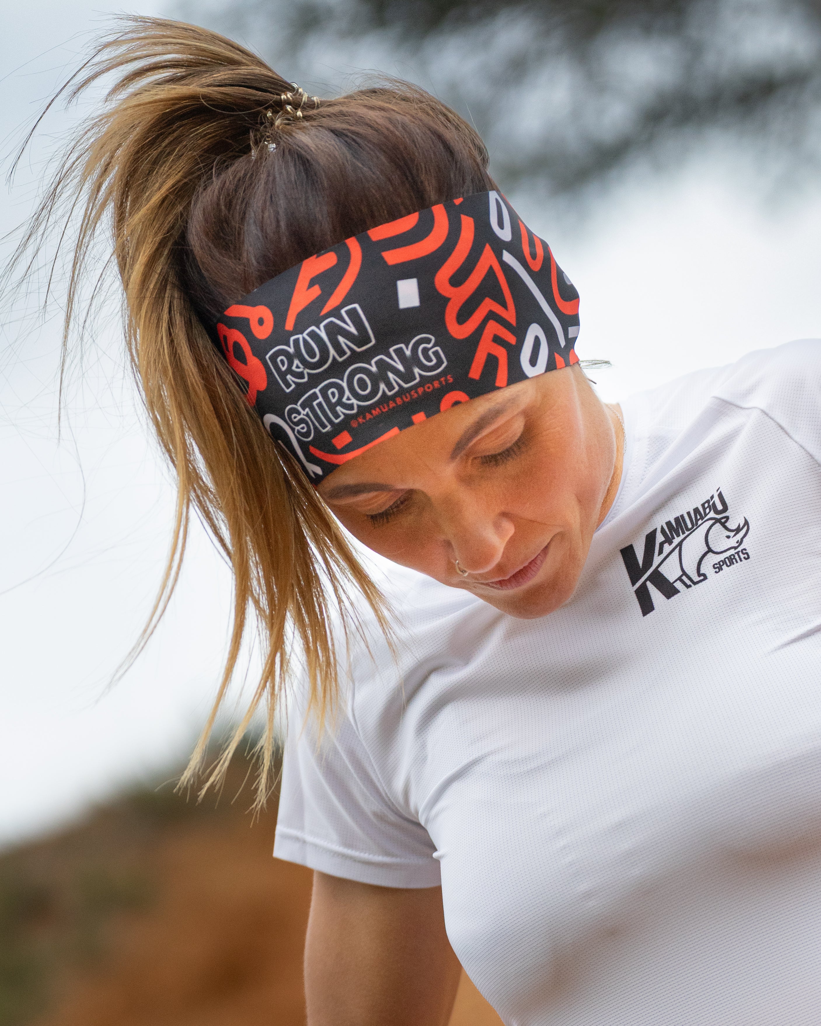 HEAD BAND RUNNING Elite RUN STRONG - Sin Costuras