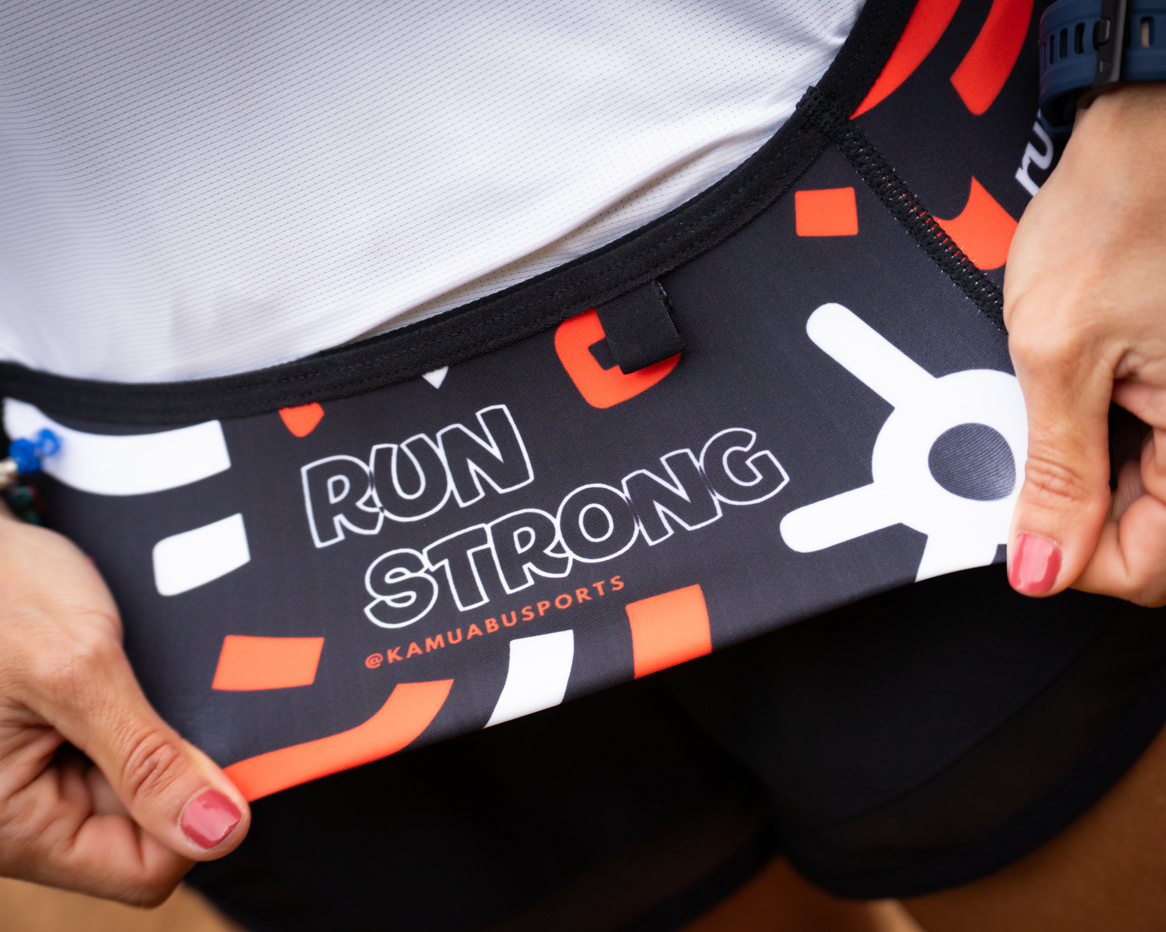 CINTURÓN RUNNING RUN STRONG - BELT TRAIL - Ultraligero y Reversible