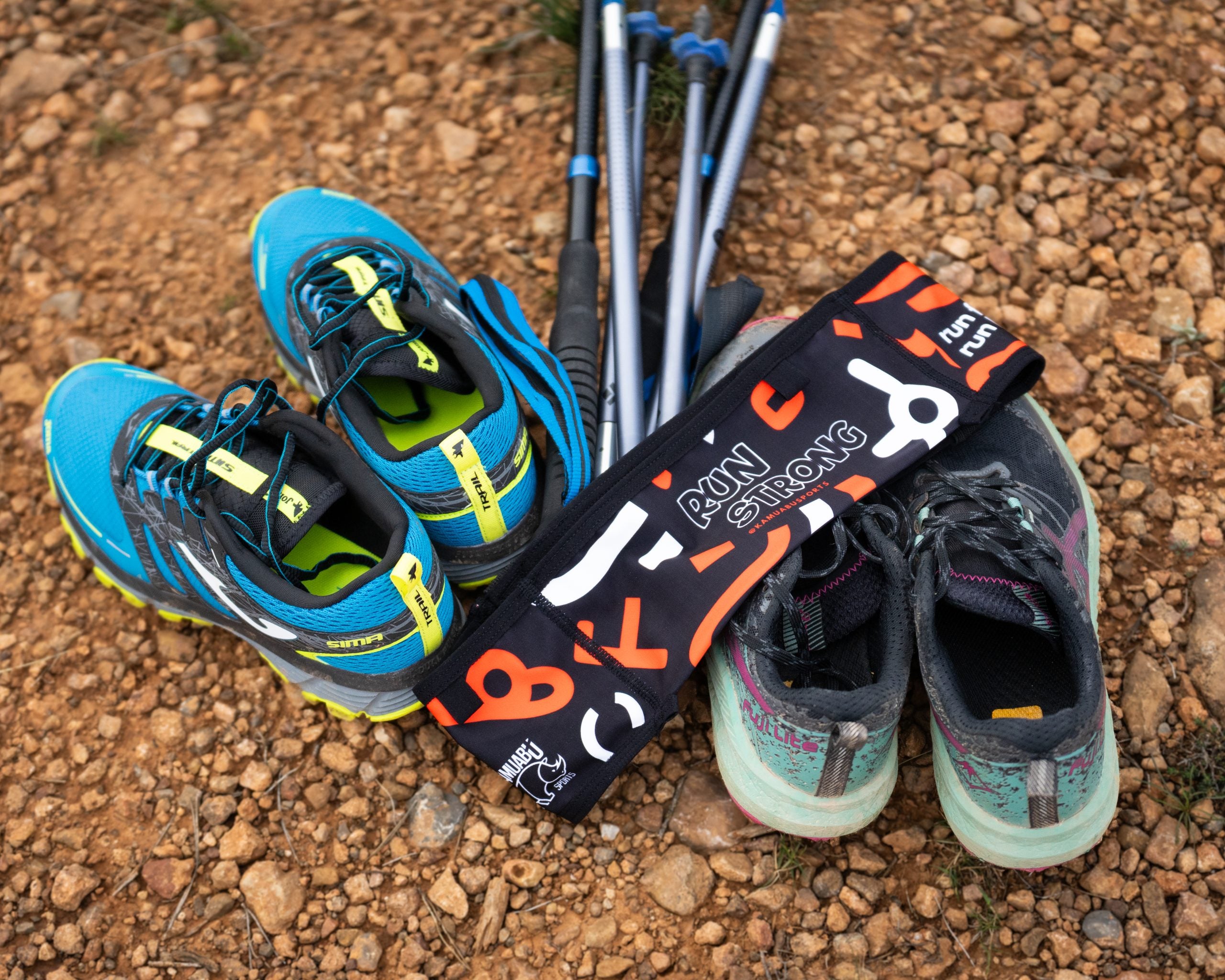 CINTURÓN RUNNING RUN STRONG - BELT TRAIL - Ultraligero y Reversible