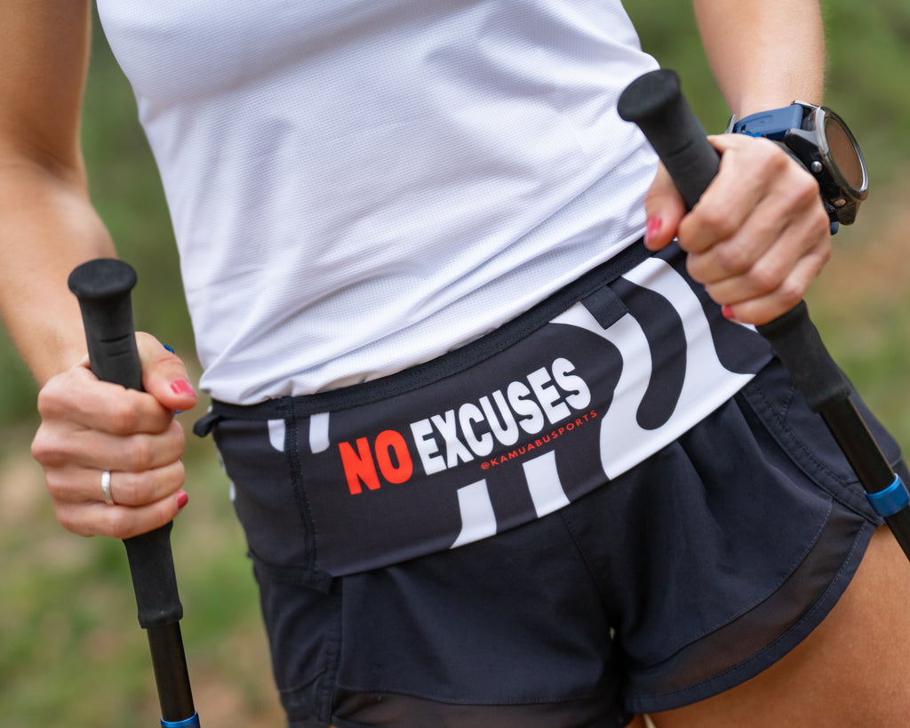 CINTURÓN RUNNING NO EXCUSES - BELT TRAIL - Ultraligero y Reversible