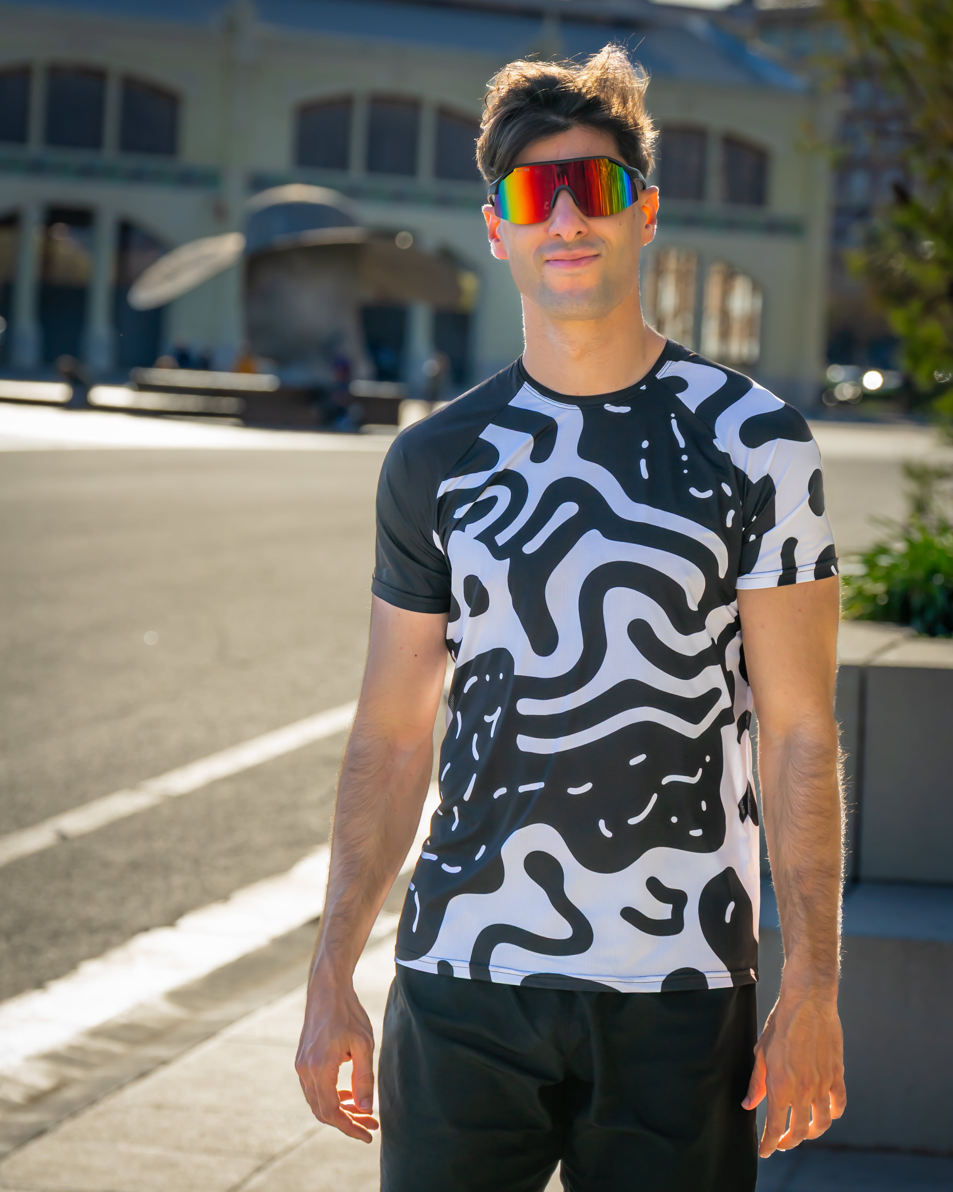 Camiseta DYSTOPIAN 4 de running ADULTO - elástica