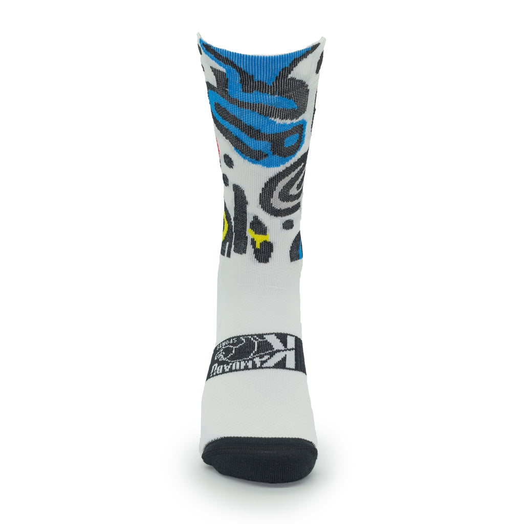 Calcetines DYTOPIAN 2 de RUNNING (Multicolor) de 1 hilo