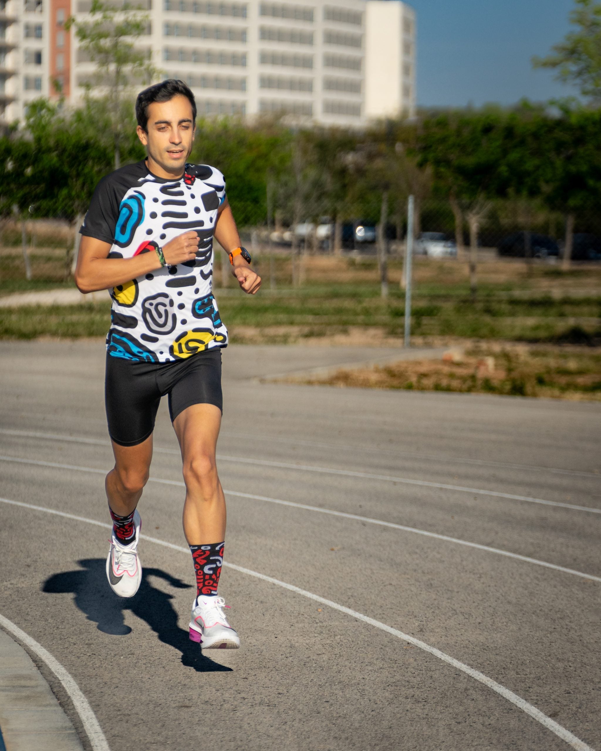 Camiseta DYSTOPIAN 2 de running ADULTO - elástica
