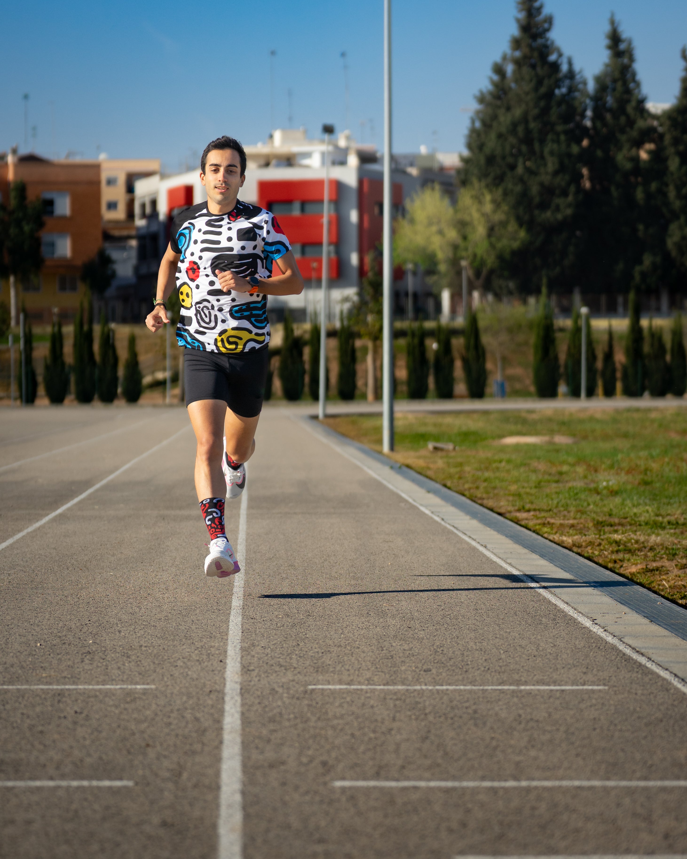 Camiseta DYSTOPIAN 2 de running ADULTO - elástica