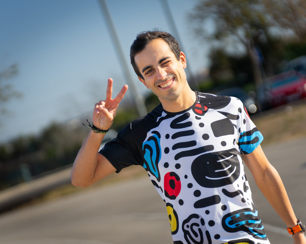 Camiseta DYSTOPIAN 2 de running ADULTO - elástica