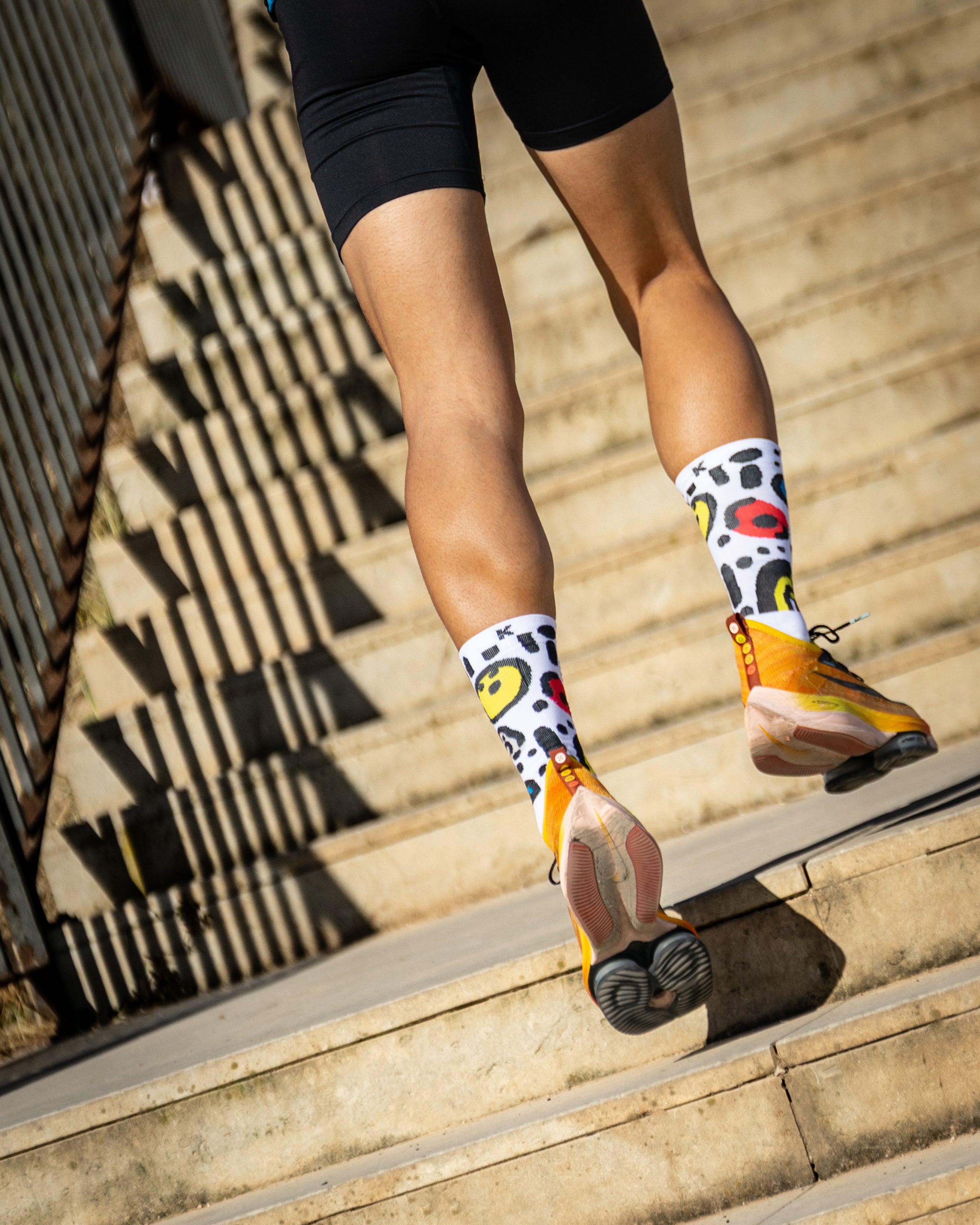 Calcetines DYTOPIAN 2 de RUNNING (Multicolor) de 1 hilo