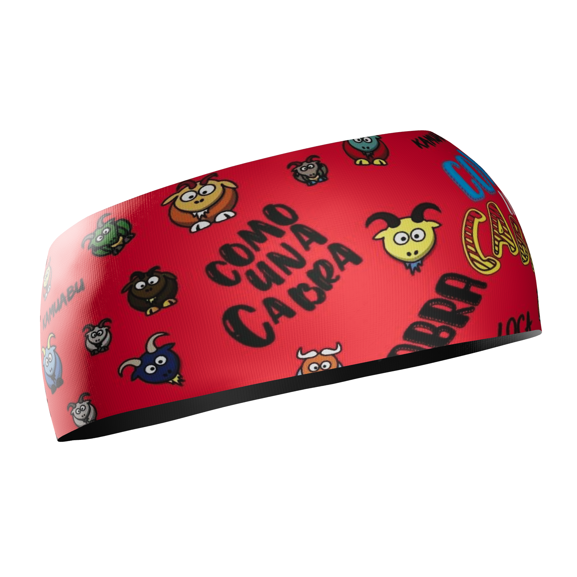 HEAD BAND RUNNING Elite COMO UNA CABRA - Sin Costuras y Reversible 2 EN 1