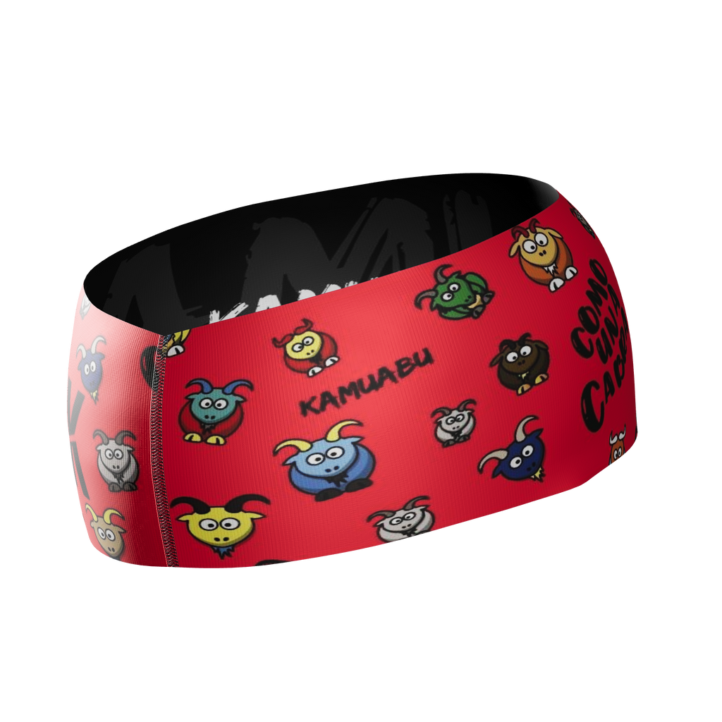 HEAD BAND RUNNING Elite COMO UNA CABRA - Sin Costuras y Reversible 2 EN 1