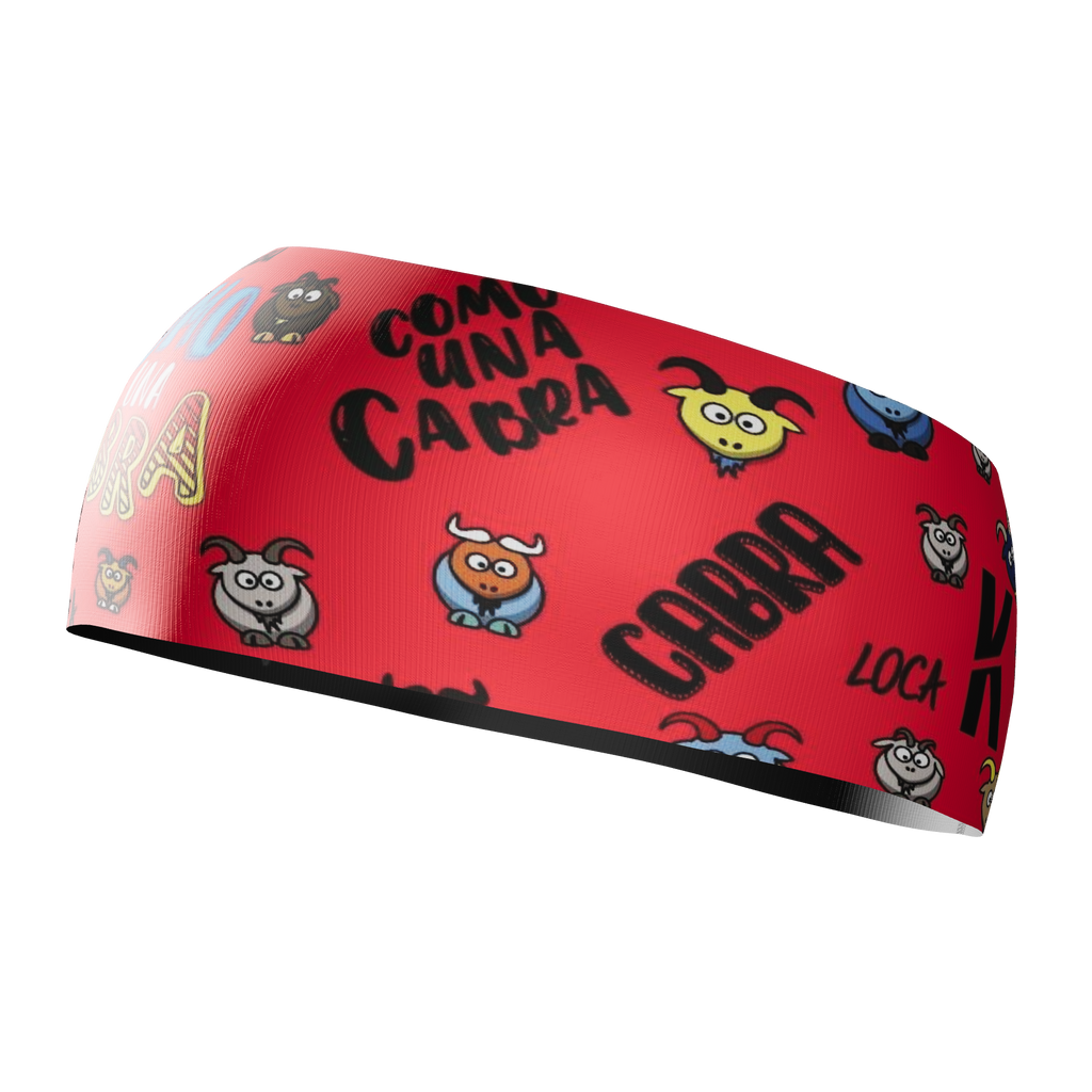 HEAD BAND RUNNING Elite COMO UNA CABRA - Sin Costuras y Reversible 2 EN 1