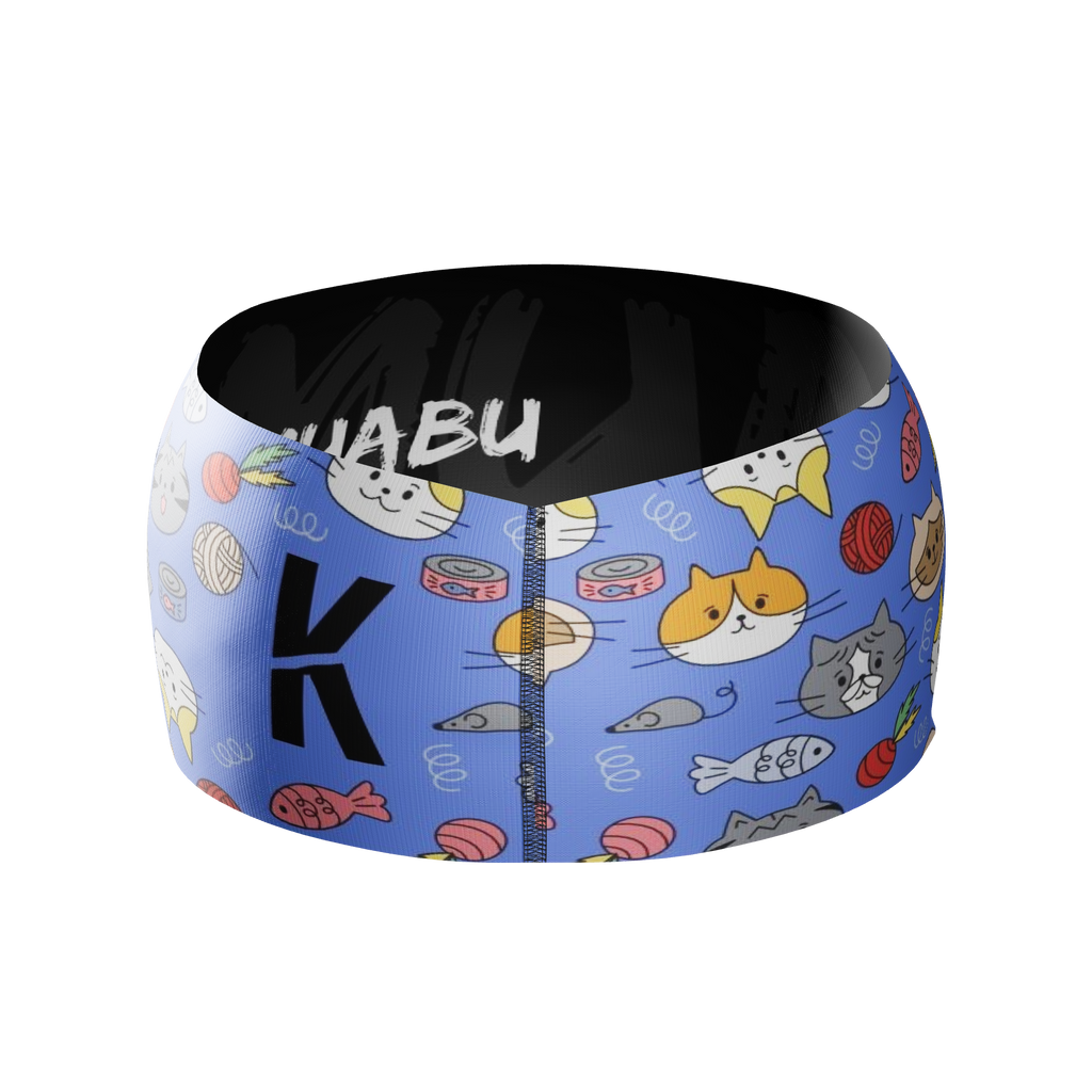 HEAD BAND RUNNING Elite GATITOS - Sin Costuras y Reversible 2 EN 1