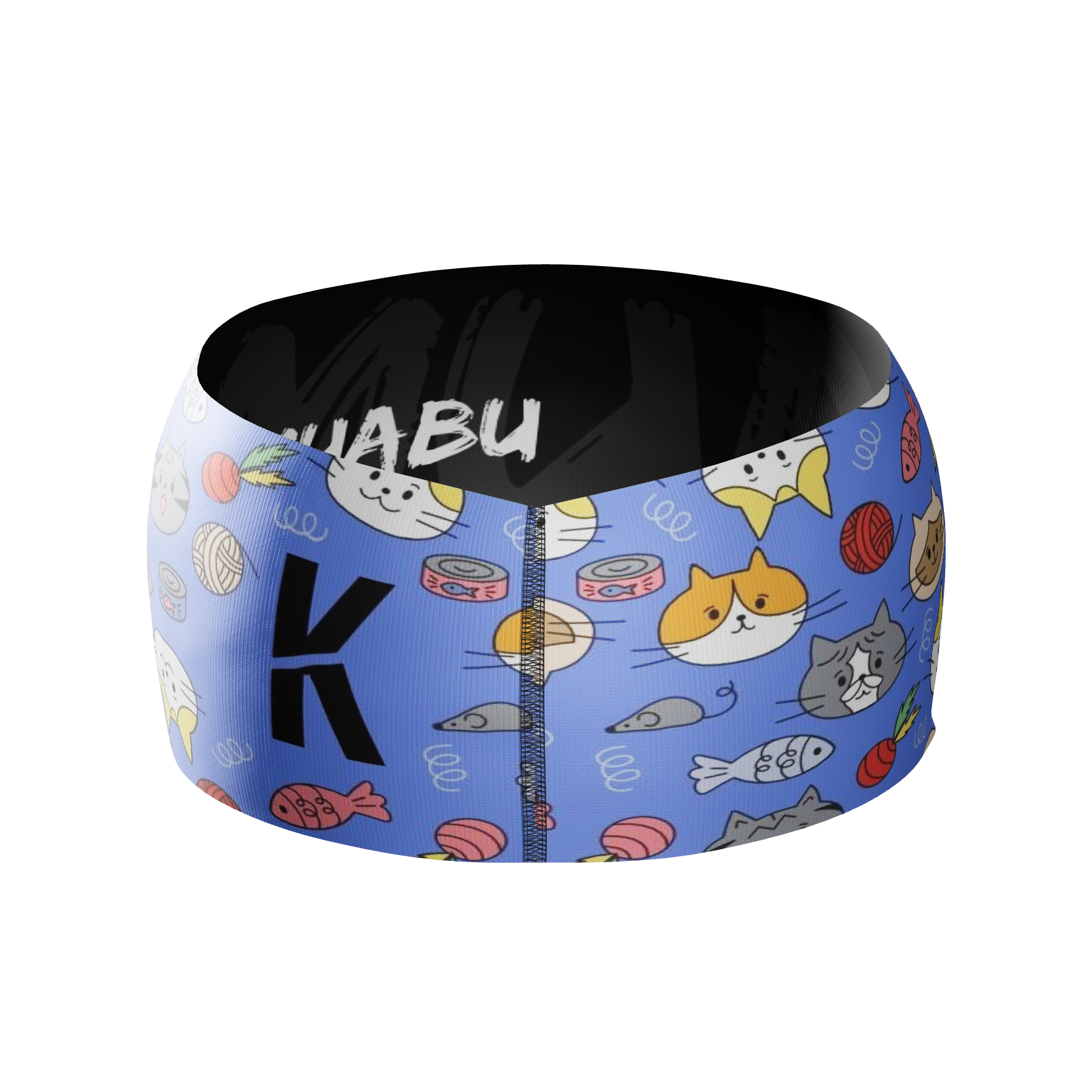 HEAD BAND RUNNING Elite GATITOS - Sin Costuras y Reversible 2 EN 1