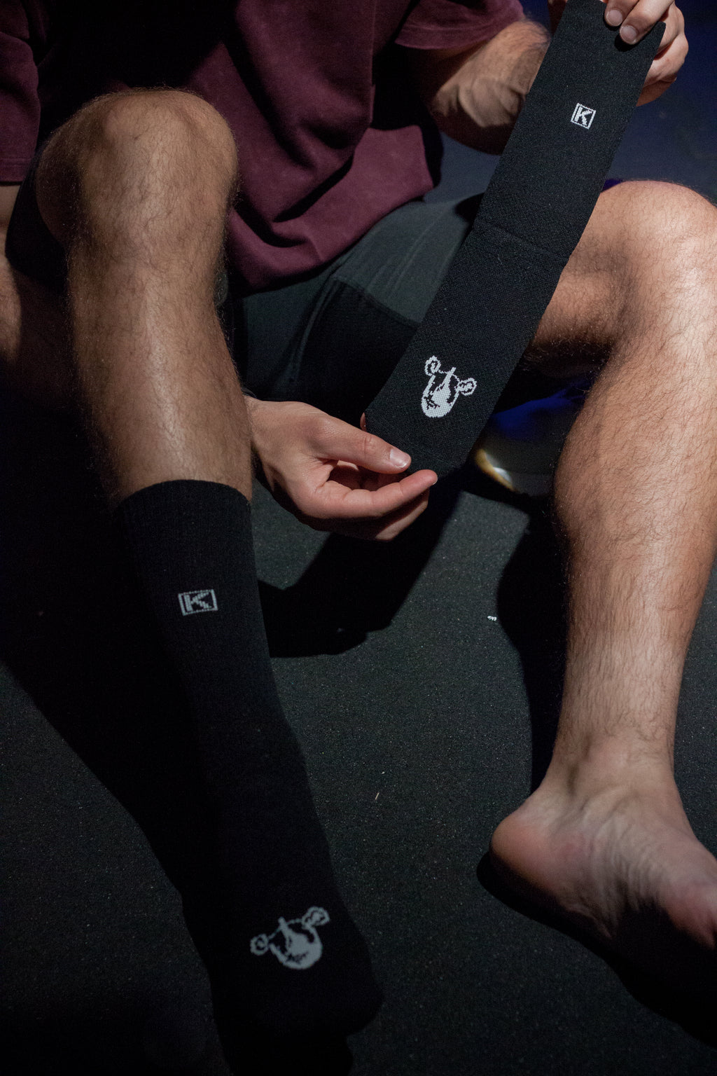 Calcetines Running para Competición - ELITE BLACK