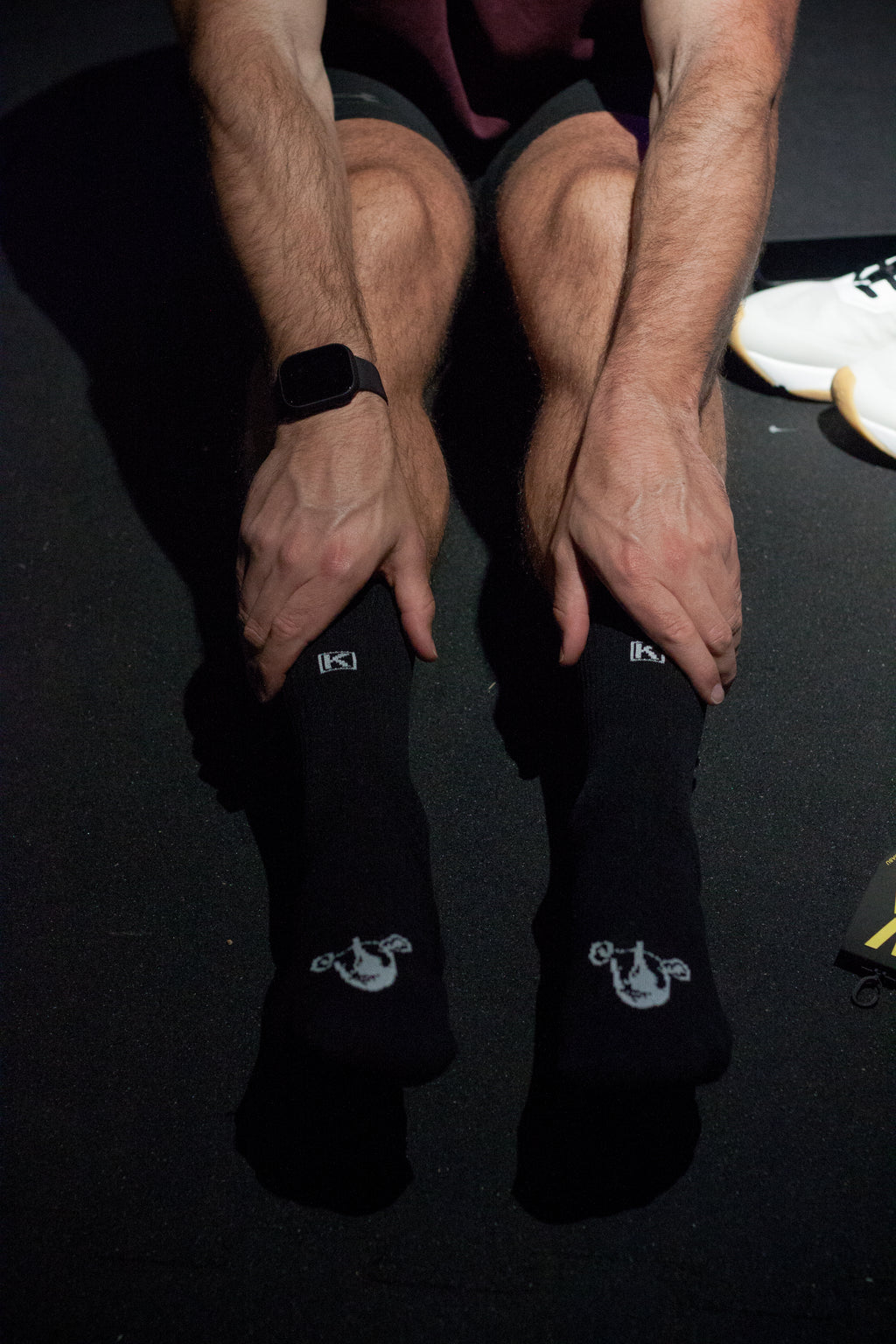 Calcetines Running para Competición - ELITE BLACK