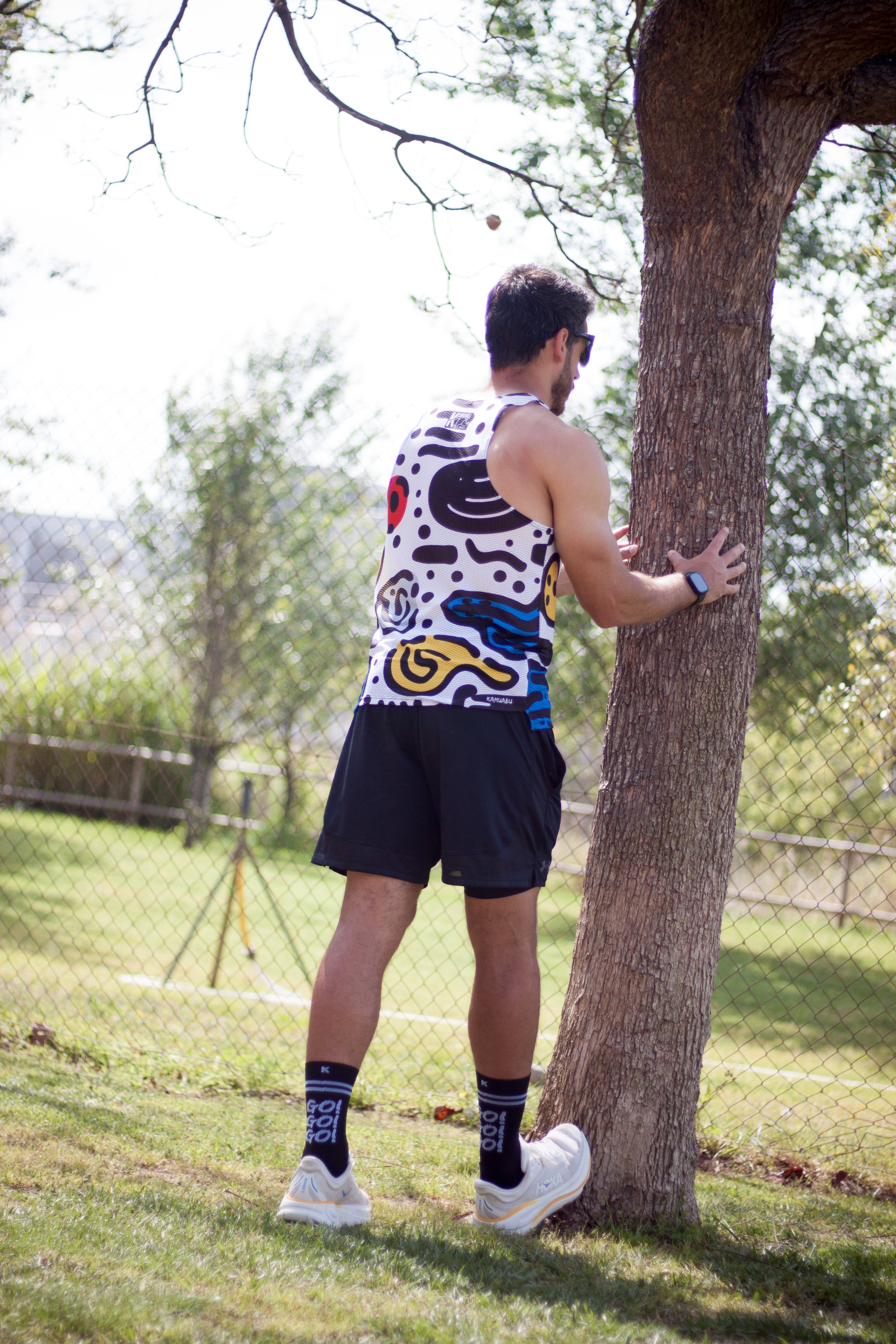 Camiseta DYSTOPIAN 2 de running ADULTO (TIRANTES) - transpirable