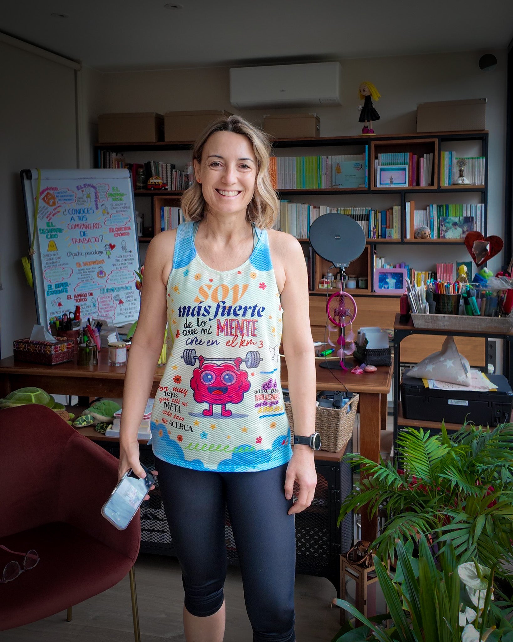 CAMISETA TIRANTES PATRI PSICÓLOGA – EDICIÓN LIMITADA 2026 - Tallaje Mujer y Hombre